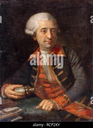 Portrait von Antoine-Laurent Lavoisier (1743-1794). Museum: Musée de l'Histoire de France, Château de Versailles. Autor: Brossard de Beaulieu, Geneviève. Stockfoto