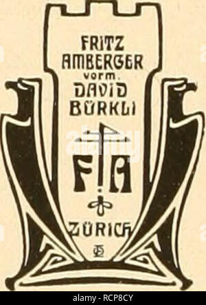 . Die Abstammung der ältesten Haustiere... Heimische Tiere. . Bitte beachten Sie, dass diese Bilder sind von der gescannten Seite Bilder, die digital für die Lesbarkeit verbessert haben mögen - Färbung und Aussehen dieser Abbildungen können nicht perfekt dem Original ähneln. extrahiert. Keller, Conrad, b. 1857. Zürich, F. Amberger Stockfoto