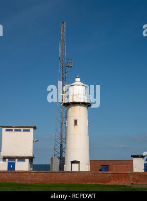 Die heugh Leuchtturm, Vorgewende, Hartlepool, County Durham, England, Großbritannien Stockfoto