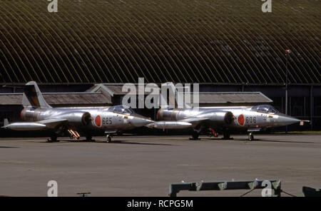 Pfister Luftwaffe/Japan Air Self Defense Force - jasdf Lockheed F-104J Starfighter Stockfoto