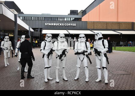 Imperiale sturmtruppen am NEC Stockfoto