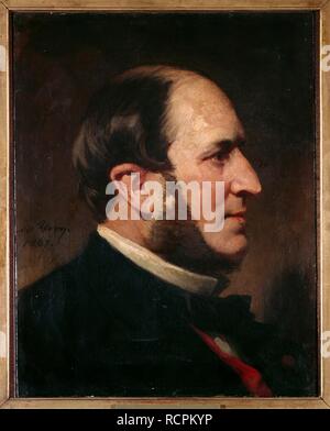 Portrait von georges-eugène Baron Haussmann (1809-1891). Museum: Musée Carnavalet, Paris. Autor: YVON, Adolphe. Stockfoto