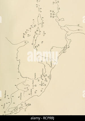 . Agaven sterben. Beiträge zu einer Monographie. Mit 79 Abbildungen im Text und 2 Taf. Agave; der Amaryllidaceae. ^ & lt;=^%^ J^. Karte H. Verbreitung des Untergattung Euagave, Reihe 1-18.. Bitte beachten Sie, dass diese Bilder sind von der gescannten Seite Bilder, die digital für die Lesbarkeit verbessert haben mögen - Färbung und Aussehen dieser Abbildungen können nicht perfekt dem Original ähneln. extrahiert. Berger, Alwin, 1871-1931. Jena, Fischer G. Stockfoto