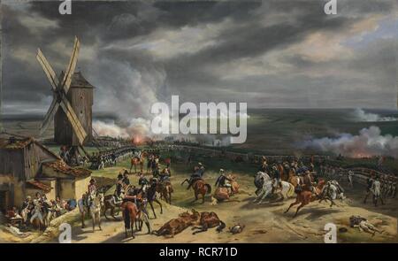 Die Schlacht von Valmy. Museum: National Gallery, London. Autor: Vernet, Horace. Stockfoto