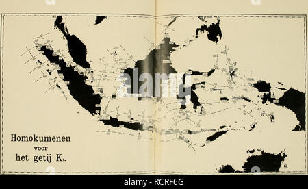 . De zeeën van Nederlandsch Oost-Indië. Ozeanographie; Küsten. . Bitte beachten Sie, dass diese Bilder sind von der gescannten Seite Bilder, die digital für die Lesbarkeit verbessert haben mögen - Färbung und Aussehen dieser Abbildungen können nicht perfekt dem Original ähneln. extrahiert. Koninklijk Nederlands Aardrijkskundig Genootschap; Stok, Johannes Paulus van der, 1851-1934. Leiden: Brill E. J. Stockfoto