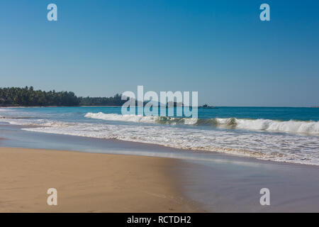 Ngapali Beach in der Nähe von Thandwe im Rakhine-Staat in Myanmar (Burma) Stockfoto