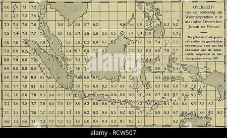 . De zeeën van Nederlandsch Oost-Indië. Ozeanographie; Küsten. . Bitte beachten Sie, dass diese Bilder sind von der gescannten Seite Bilder, die digital für die Lesbarkeit verbessert haben mögen - Färbung und Aussehen dieser Abbildungen können nicht perfekt dem Original ähneln. extrahiert. Koninklijk Nederlands Aardrijkskundig Genootschap; Stok, Johannes Paulus van der, 1851-1934. Leiden: Brill E. J. Stockfoto