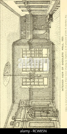 . Eine beschreibende und historische Konto der Gilde Sattler von der City von London. Sadlers' Company (London, England); Pferde; Gilden - England London. . Bitte beachten Sie, dass diese Bilder sind von der gescannten Seite Bilder, die digital für die Lesbarkeit verbessert haben mögen - Färbung und Aussehen dieser Abbildungen können nicht perfekt dem Original ähneln. extrahiert. Sherwell, John William; Sadlers' Company (London, England). [S. l. : N. n. ] Stockfoto