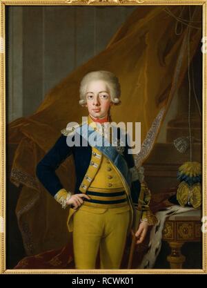 Porträt von Gustav IV. Adolf von Schweden (1778-1837). Museum: Nationalmuseum Stockholm. Autor: Krafft, Pro der Ältere. Stockfoto