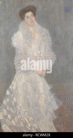 Portrait von Hermine Gallia. Museum: National Gallery, London. Autor: Klimt, Gustav. Stockfoto