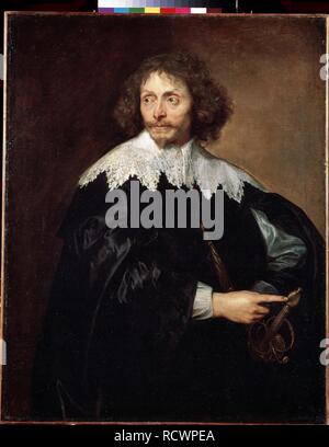 Portrait von Sir Thomas Chaloner (1595-1661). Museum: Staatliche Eremitage, St. Petersburg. Autor: Van Dyck, Anthony. Stockfoto