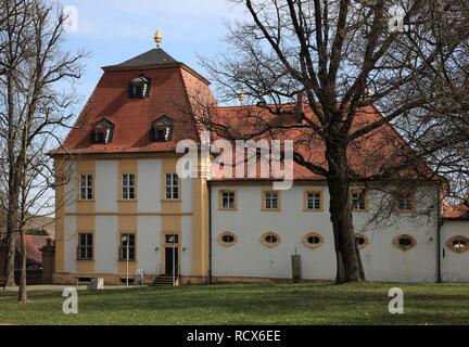 Schloss Schloss Oberschwappach, Gemeinde Knetzgau, Zeil Bezirk, Bayern Stockfoto