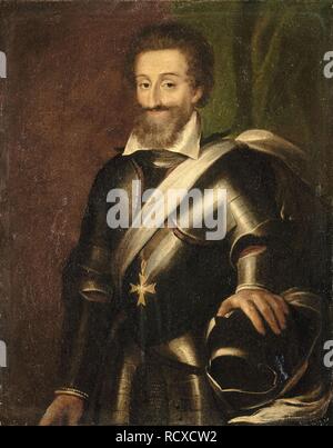 König Heinrich IV. von Frankreich. Museum: Musée National du Château de Pau. Autor: anonym. Stockfoto