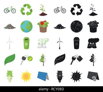Atmosphäre, Fahrrad, bio, können, Auto, Cartoon, schwarz, sauber, Sauberkeit, Sammlung, Design, trocken, dump, Erde, öko, ökologisch, Ökologie, Energie, Anlagen, Blume, fluoreszierend, voll, Garbage, Grün, Hälfte, Icon, Illustration, isoliert, Schlüssel, Label, Lampe, Blatt, Ernährung Umwelt, Panel, Anlage, Umweltverschmutzung, Topf, Verarbeitung, Produkt, Wiederverwertung, Recycling, Satz, Zeichen, Solar, sprießen, Sonne, Symbol, Baum, Turbine, Vector, Vektor, Vektoren, Stock Vektor