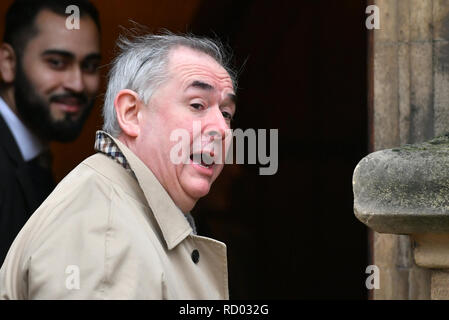 Attorney General Geoffrey Münze, Westminster, London, vor einer Bewegung der kein Vertrauen in die Regierung im Parlament debattiert wird. Stockfoto