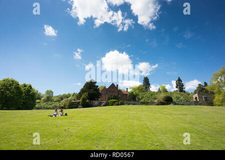 Die Gärten von Chartwell House in der Nähe von Westerham in Kent Stockfoto