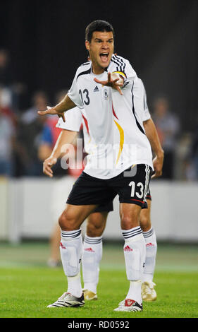 Gottlieb Daimler Stadion Stuttgart, Deutschland 02.09.2006, Fußball, Qualifikationsspiel für die Euro 2008, Deutschland vs Republich von Irland 1:0 --- Michael BALLACK Stockfoto