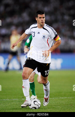 Gottlieb Daimler Stadion Stuttgart, Deutschland 02.09.2006, Fußball, Qualifikationsspiel für die Euro 2008, Deutschland vs Republich von Irland 1:0 --- Michael Ballack (GER) Stockfoto