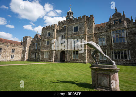 Knole Park Haus und Gärten, Sevenoaks, Kent Stockfoto