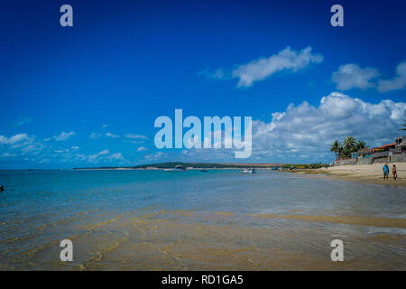 Die Strände von Brasilien - Strand von Frances, Barra de sao Miguel - Alagoas state Stockfoto