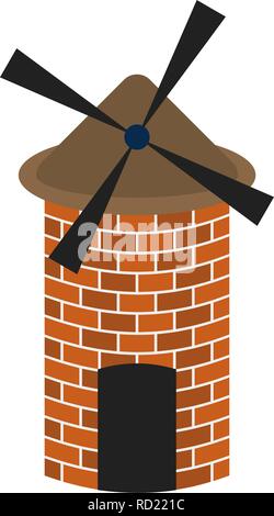 Windige Vektor Symbol für private und kommerzielle Zwecke............. Stock Vektor