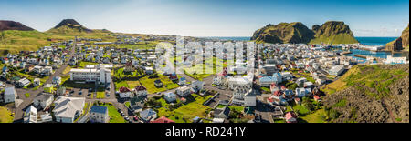 Heimaey, Westman Inseln Stockfoto