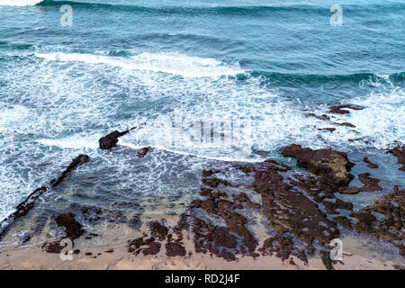 North Beach in Ericeira. Dorf in der Nähe von Lissabon. Portugal Stockfoto