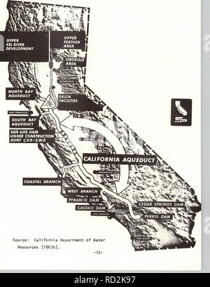 . Die Nachfrage nach ausgewählten Laubbaum Früchte mit Implikationen für alternative 1980 Produktion. Obst. Abbildung I. Die wichtigsten Einrichtungen der California State Water Project". Bitte beachten Sie, dass diese Bilder sind von der gescannten Seite Bilder, die digital für die Lesbarkeit verbessert haben mögen - Färbung und Aussehen dieser Abbildungen können nicht perfekt dem Original ähneln. extrahiert. Kip, Ergun. [S. l. ]: Kalifornien Landwirtschaftlicher Experiment Station, Giannini Stiftung für Agrarökonomie Stockfoto