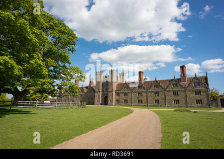 Knole Park Haus und Gärten, Sevenoaks, Kent Stockfoto