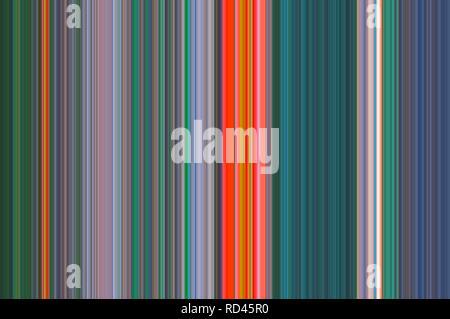 Abstrakt Rot, Orange, Blau und Violett vertikale Linie Hintergrund Stockfoto