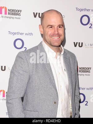 London, Großbritannien. 16. Januar, 2019. Charlie Hodgson attinding der Nordoff Robbins sechs Nationen Rugby Meisterschaft Abendessen im Grosvenor House Hotel London Mittwoch, 16. Januar 2019 Credit: Peter Phillips/Alamy leben Nachrichten Stockfoto