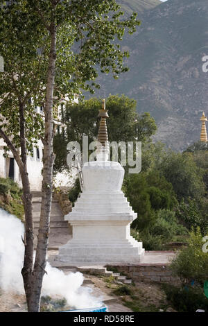 Naiqiong Tempel in der Nähe von Lhasa, Tibet Stockfoto