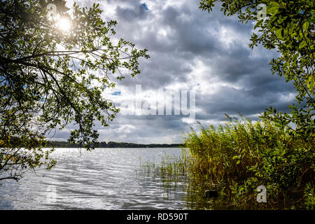 Die großen Pönitzer See in Schleswig - Holstein, Deutschland, Europa, der Große Pönitzer See in Schleswig-Holstein, Deutschland, Europa Stockfoto