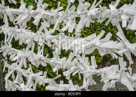 Japan, Kyoto, Fushimi Inari Taisha ist der Kopf, der Schrein des Gottes in Fushimi Inari, Ward in Kyoto, Japan. Das Heiligtum befindet sich an der Unterseite eines Moun Stockfoto