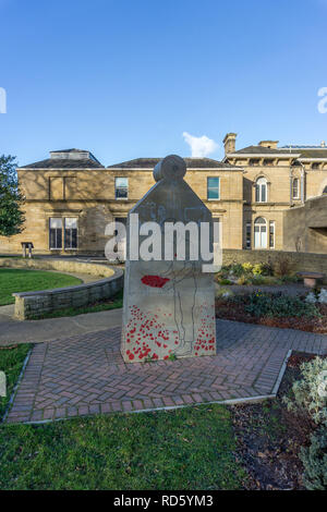 Garten, Tolson Memorial Museum, Ravensknowle Park, Wakefield Road, moldgreen, Huddersfield, West Yorkshire, England, UK. Stockfoto