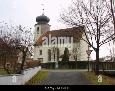 Altenmuhr, St. Johannis (2). Stockfoto