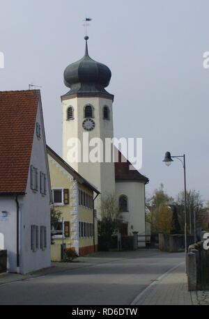 Altenmuhr, St. Johannis. Stockfoto