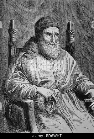 Giuliano Della Rovere, Papst Julius II., 1443 - 1513, er Papst wurde von 1503 bis 1513, Gründer der Schweizer Garde Stockfoto