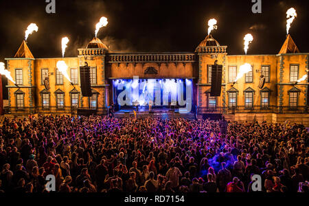 Boomtown Kapitel 10: Die Maschine kann nicht gestoppt, Boomtown Messe 2018 Stockfoto