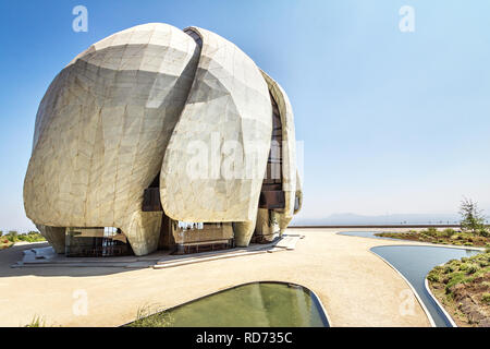 Haus der Andacht der Bahai Tempel - Santiago, Chile Stockfoto