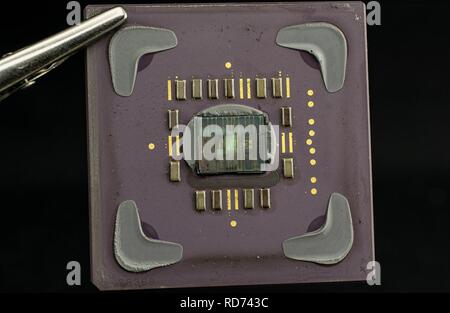 AMD K6-III Sharptooth (Modell 9) 400 AHX Stack - Stockfoto