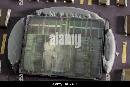 AMD K6-III Sharptooth (Modell 9) 400 AHX Stack - Stockfoto