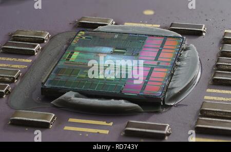 AMD K6-III Sharptooth (Modell 9) 400 AHX Stack - Stockfoto