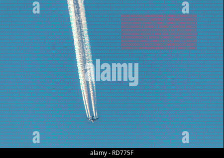 Symbolisches Bild, kritische Infrastrukturen, die Institutionen, die eine wichtige Bedeutung für die Öffentlichkeit und die Funktion der Gesellschaft, sie Stockfoto