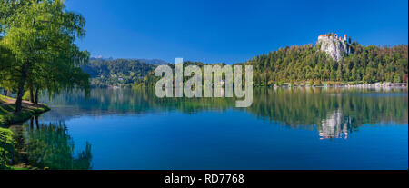 See, Slowenien Bled. Stockfoto