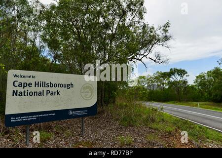 Cape Hillsborough National Park, Cape Hillsborough National Park, Queensland, Australien Stockfoto