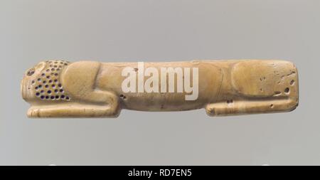 Amulett in Form einer Grande-motte lion Stockfoto