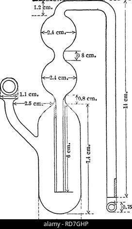 . Bakteriologie und Mykologie von Lebensmitteln. Essen. Prüfung der YEAfcJTb iii^ iM X trägt eine Gärung Ventil. 50 C.c. von destilliertem Wasser und 1 Gr. der Hefe zu testen und Incu-Bate bei 30 °C verschiedene Ventile stehen zur Verfügung. Alwood (1908) verwendet eine bequeme Art für studjdng der gärenden Kapazität der reinen Stämme von Hefen. Die Ventile sind so Con-structed, dass die Aktivitäten der Hefe kann beobachtet werden und die Gase aus der Fermentation kann entweichen. Die Feuchtigkeit wird durch saugfähiges, wie Calciumchlorid oder Schwefelsäure beibehalten. Das Gerät sollte vor Gewogen und Stockfoto