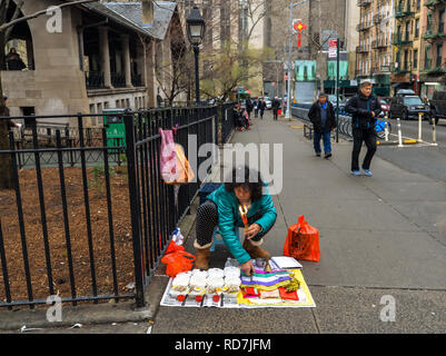 Chinatown/New York - 1/10/19 - Die lebhaften Chinatown in New York Stockfoto