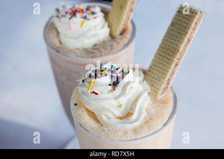 Eis Shakes Stockfoto